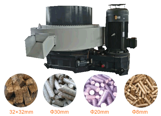 Biomass pellet machine